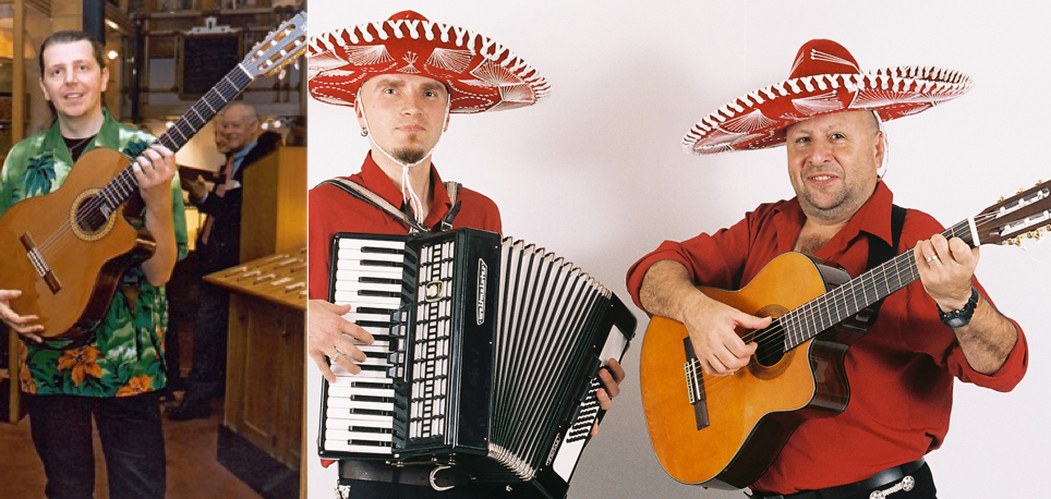 Braziliaanse muzikanten boeken